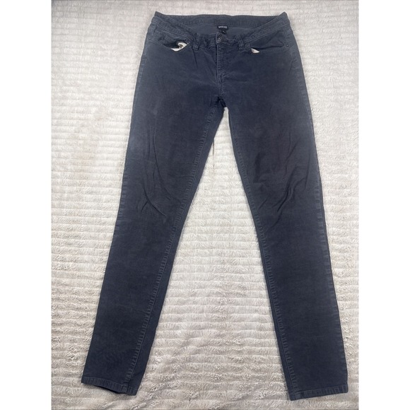 Patagonia Other - Patagonia Corduroy Pants Size 12 Women's (31x29) Blue Skinny Fit Organic Cotton